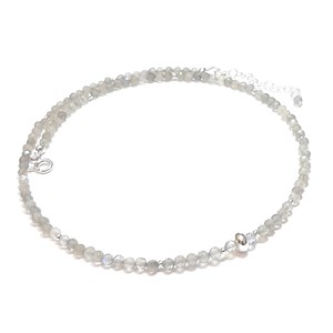 Collier pierres fines - labradorite