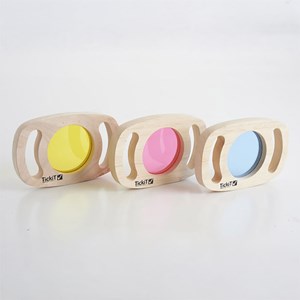 Set de 3 miroirs transparents tickit