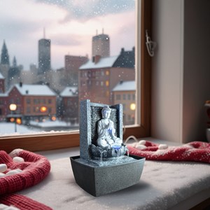 Fontaine d'intérieur bouddha nirvana