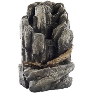 Fontaine intérieur falaise lumineuse miz