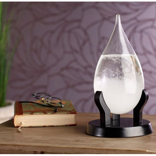 Fonctionnement du Baromètre à Cristaux dit Storm Glass