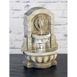 Fontaine d'intérieur sculpture lion