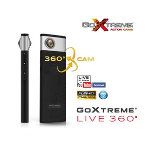 Caméra panoramique 360° - goxtreme live