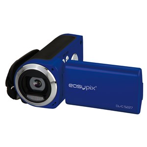Caméscope portatif 5mp bleu - format hd