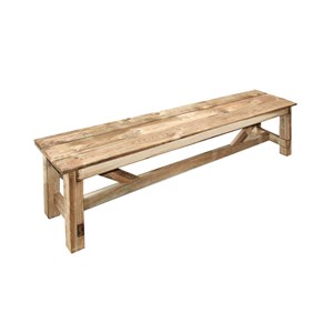 Banc de jardin en bois normand
