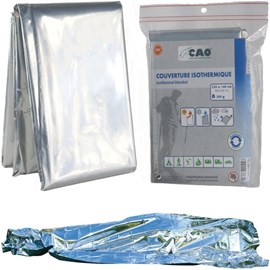 Couverture isothermique de survie cao