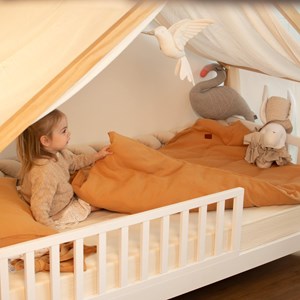 Housse de couette gaze de coton jeanne