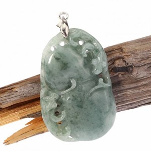 Pendentif gourde wu lou en jade