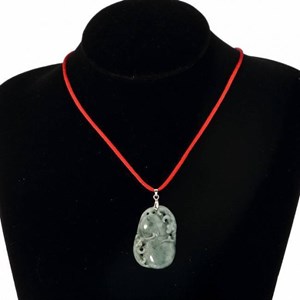 Pendentif gourde wu lou en jade