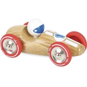 Voiture de course gm bois naturel