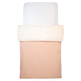 Housse de couette lin lavé réversible