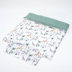 Housse de couette réversible safari