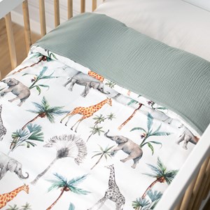 Housse de couette réversible safari