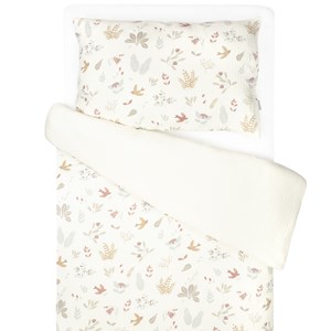 Parure de lit gaze coton réversible