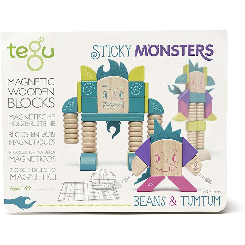 Sticky monsters beans and tumtum