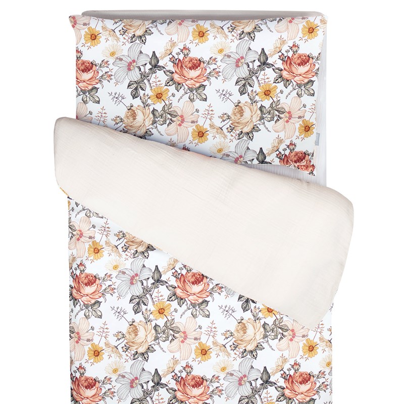 Parure de lit bébé coton néo vintage