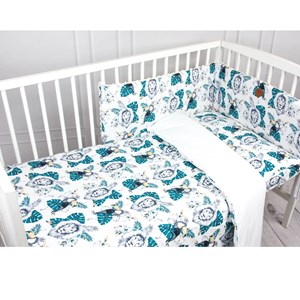 Parure lit bébé coton savana