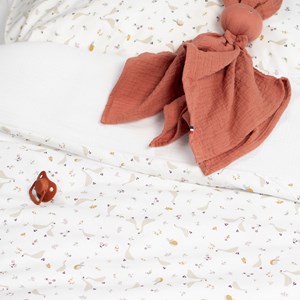 Parure de lit réversible, sidonia beige