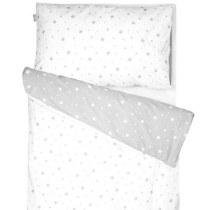 Parure bébé réversible coton stella