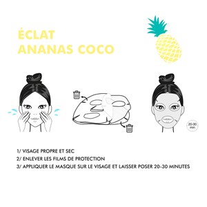 Masque fruit bio-cellulose - eclat