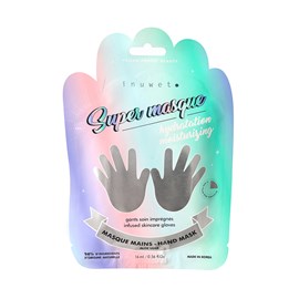 Masque mains gants imprégnés - hydratant