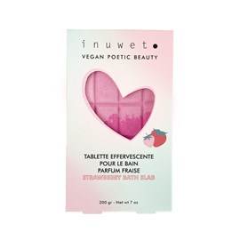 Tablette bain effervescente - fraise