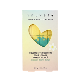 Tablette bain effervescente - monoï