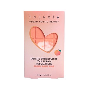 Tablette bain effervescente - pêche