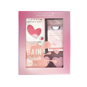 Coffret splash bain - fraise