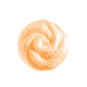 Mousse de douche orange - pêche