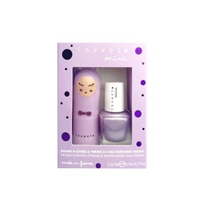 Coffret duo baume vernis – mauve