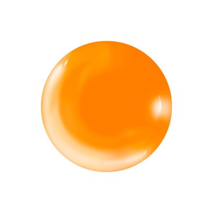 Vernis à l'eau néon orange - mangue