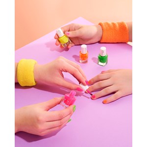 Vernis à l'eau néon orange - mangue