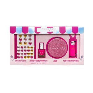 Coffret glitter rose - cerise et fraise