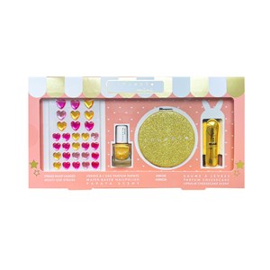 Coffret glitter doré - cheesecake papaye