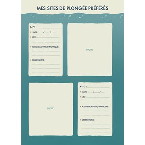Carnet de plongée