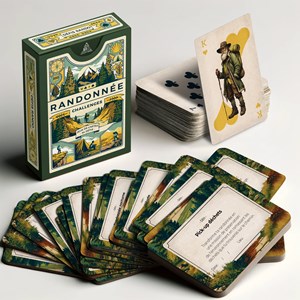 Jeu de cartes randonnée challenges