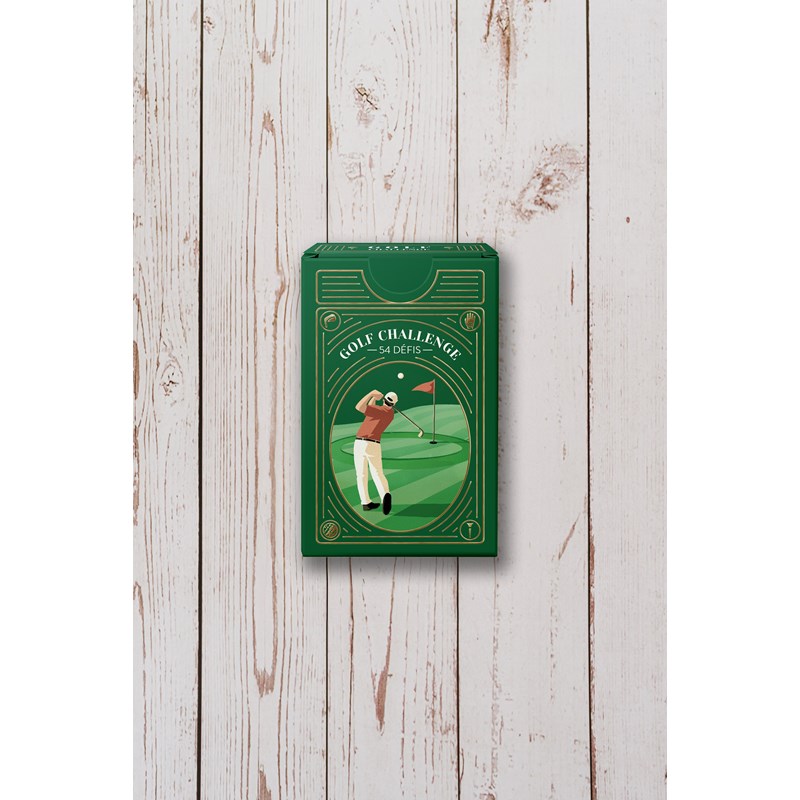 Jeu de cartes golf challenge