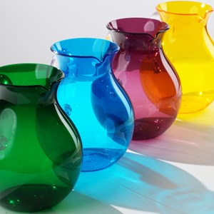 Carafe ballon violette 2 litres guzzini