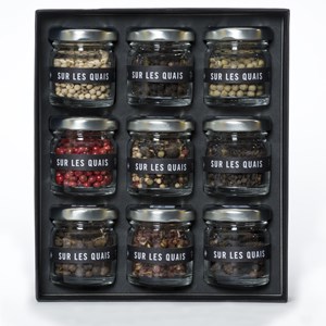 Coffret 9 poivres