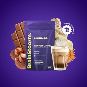 Café adaptogènes brainstoorm goût choco