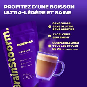 Café adaptogènes brainstoorm 1 mois