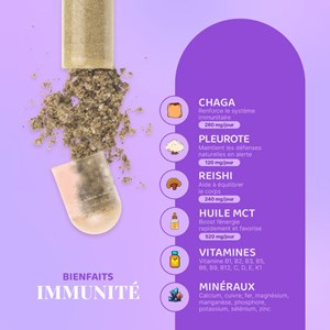 Immunité - champignon adaptogène