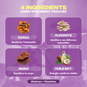 Immunité - champignon adaptogène