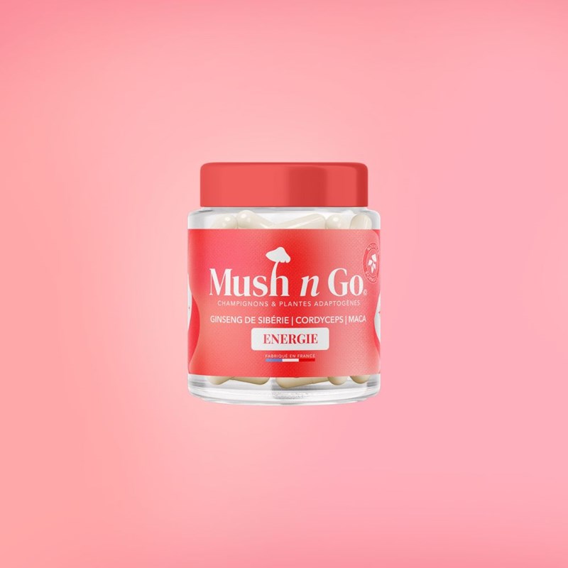 Énergie-champignon adaptogène 1 mois