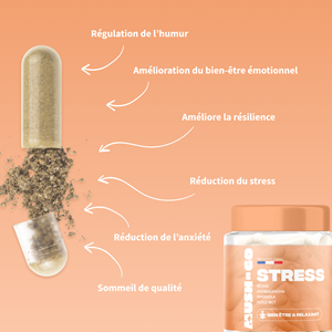 Anti stress - champignon adaptogène
