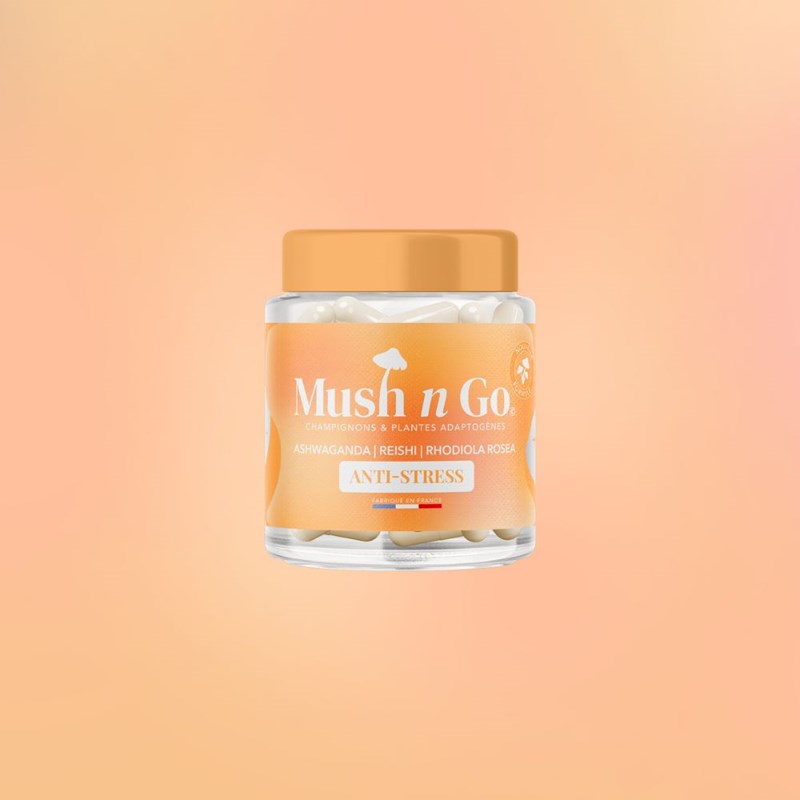 Anti stress-champignon adaptogène 3 mois