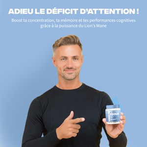 Focus - cure champignon adaptogène