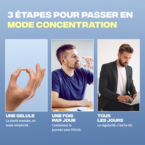 Focus - cure champignon adaptogène