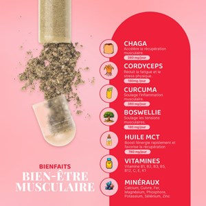 Récupération musculaire - cure 1 mois